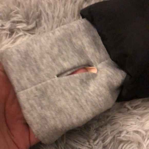 Black Puffer Coat - Picture 3 of 3